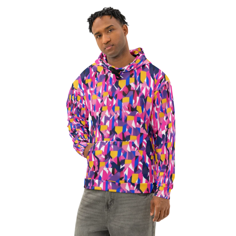 Laser Petal on Cotton Hoodie — Left Front