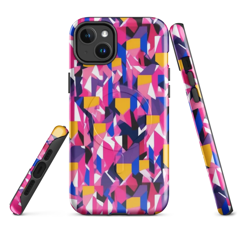 Laser Petal on MagSafe Tough Case for iPhone® — Front