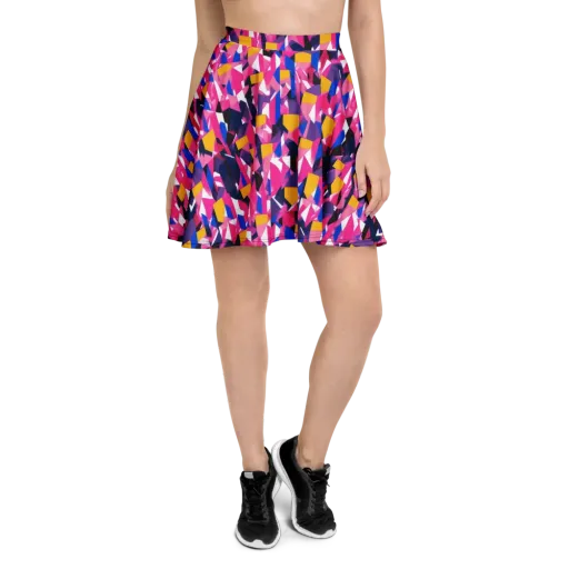 Laser Petal on a Skater Skirt