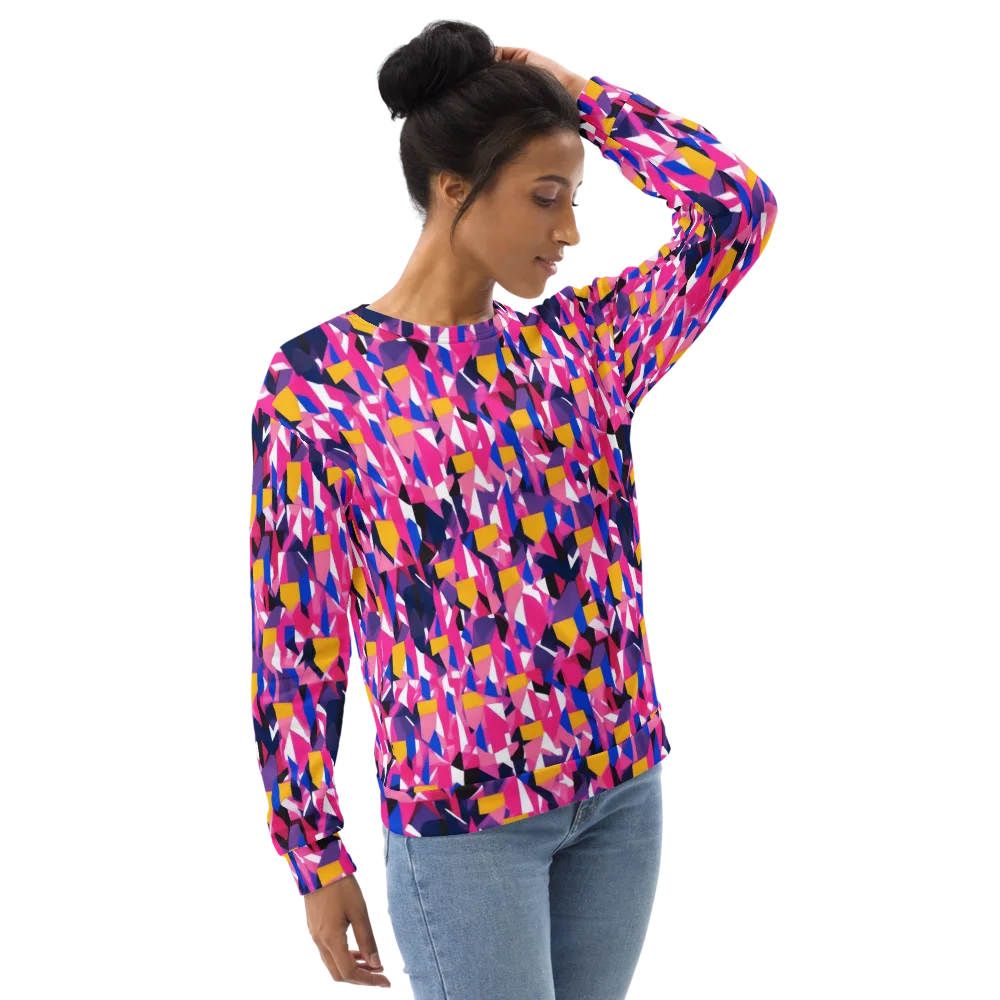 Laser Petal on Sweatshirt — Right Front