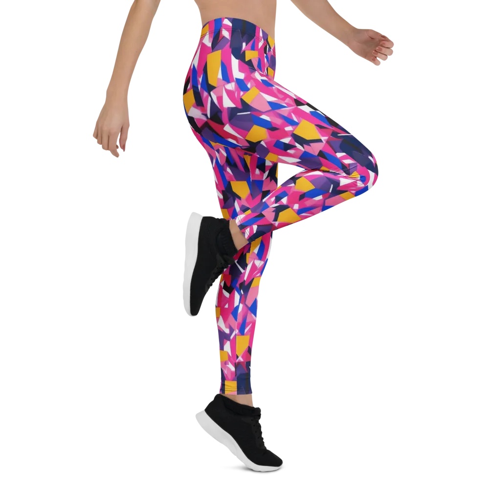 Laser Petal on Leggings — Right