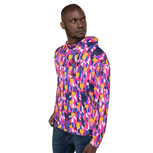 Laser Petal on a Hoodie