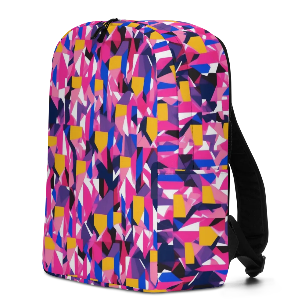Laser Petal on Minimalist Backpack — Left