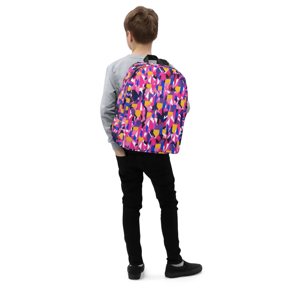 Laser Petal on Minimalist Backpack — Right Front