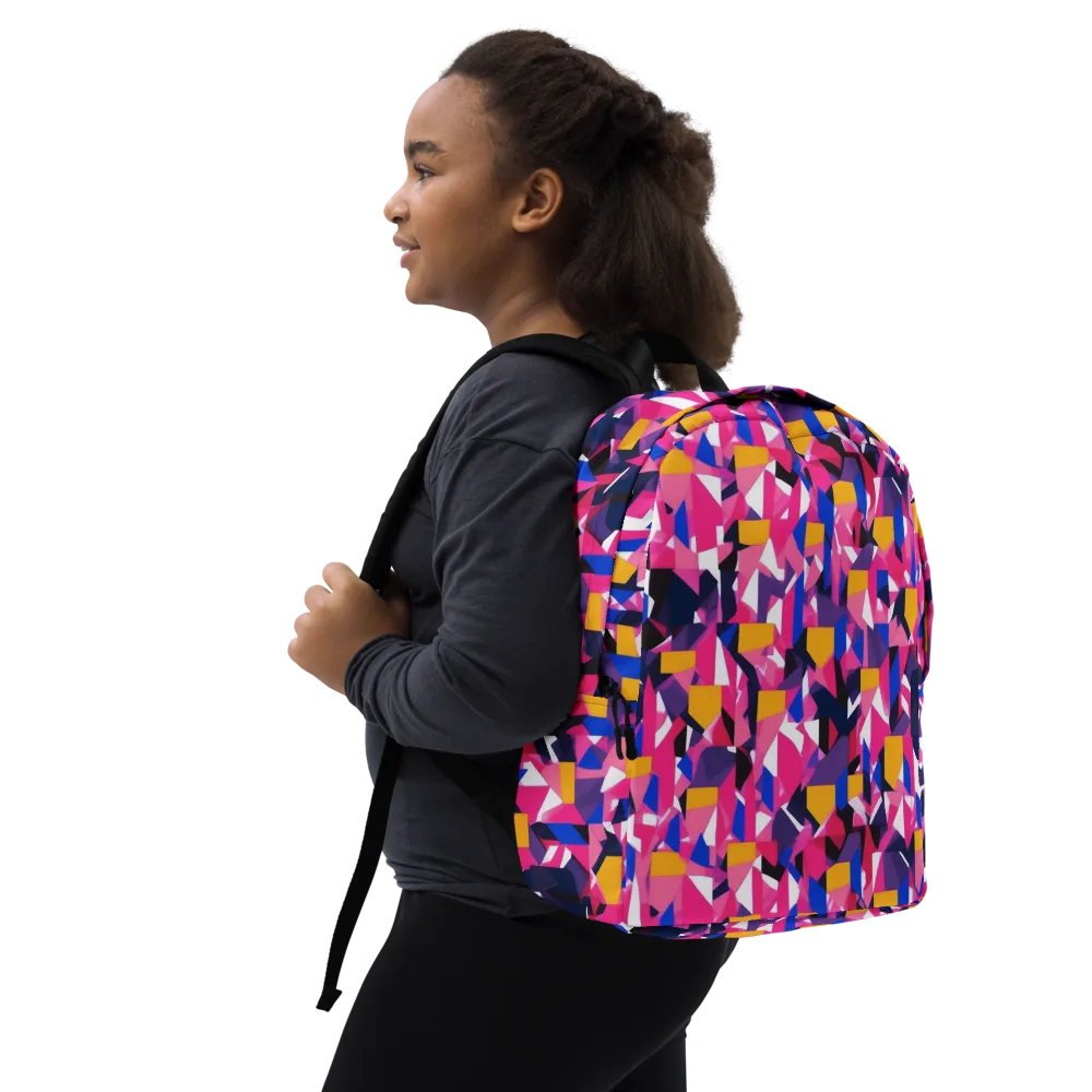 Laser Petal on Minimalist Backpack — Right Front