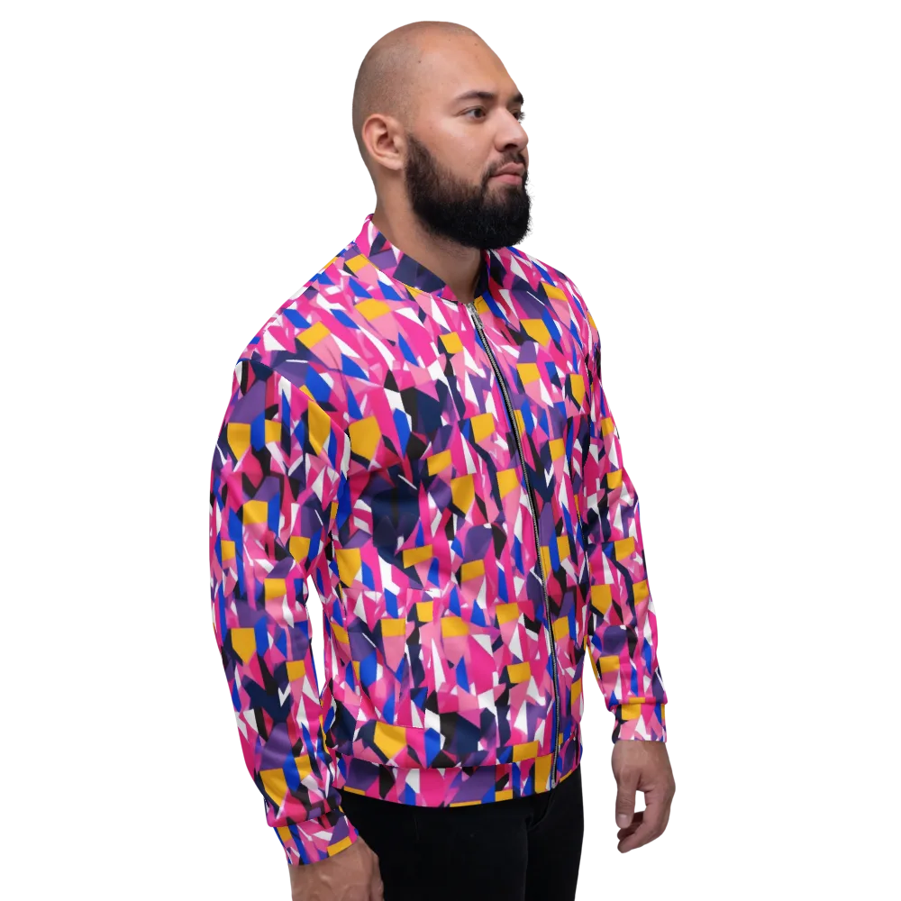 Laser Petal on Bomber Jacket — Right