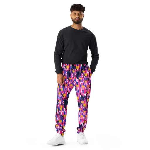 Laser Petal on a Men's Joggers