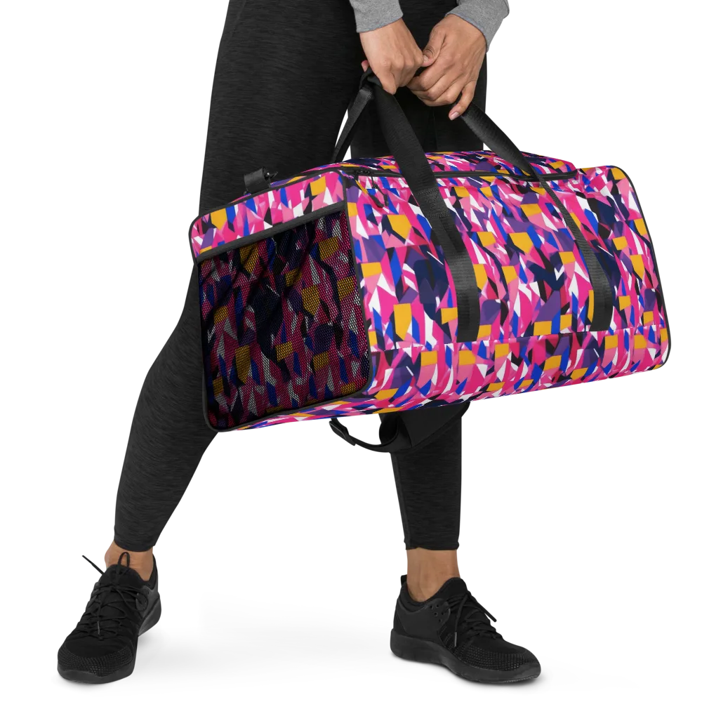 Laser Petal on Duffle Bag — Right Front