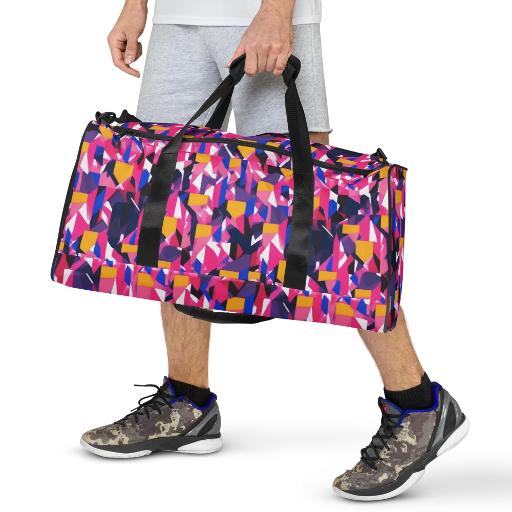 Laser Petal on Duffle Bag — Front