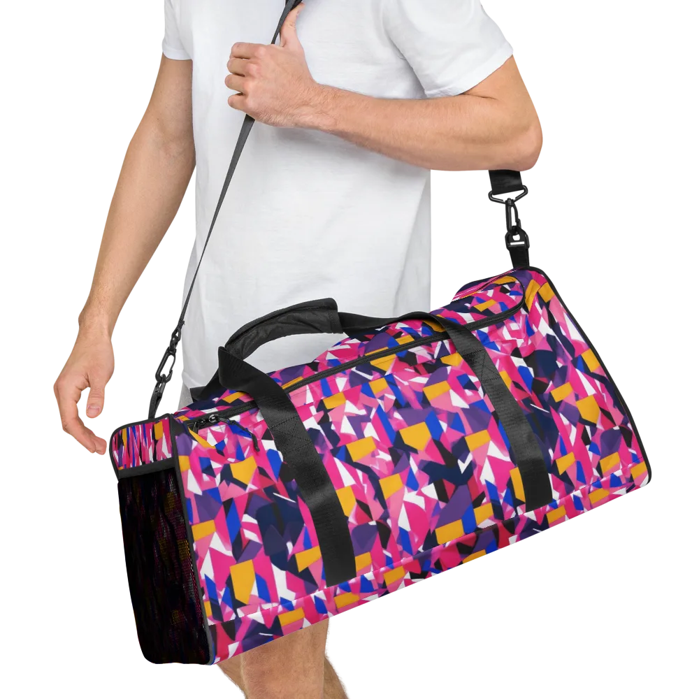 Laser Petal on Duffle Bag — Right Front