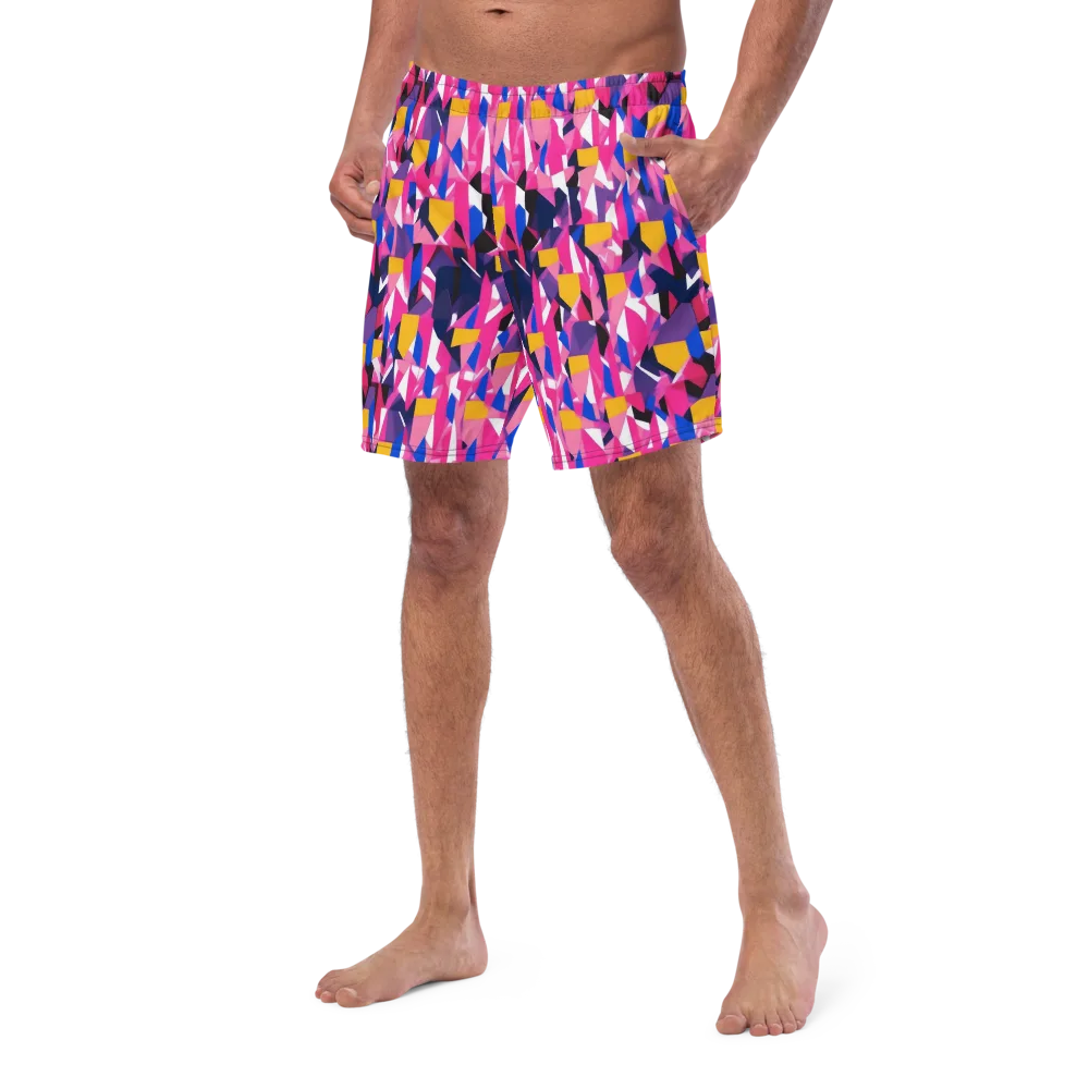 Laser Petal on Swim Trunks — Left Front