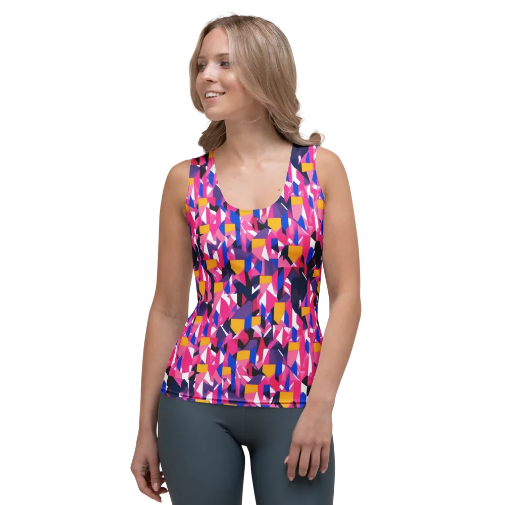 Laser Petal on Women's Tank Top — Front
