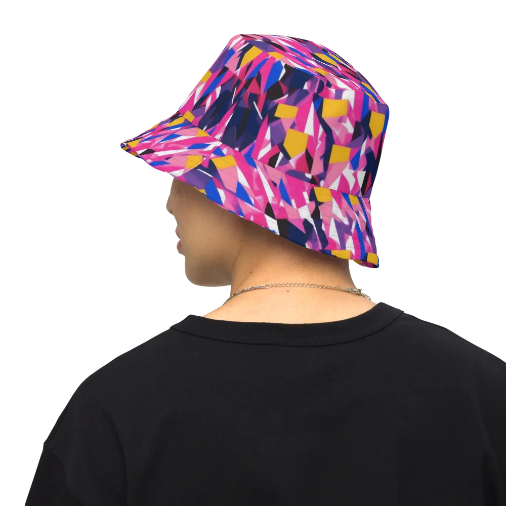 Laser Petal on Reversible Bucket Hat — Back Inside