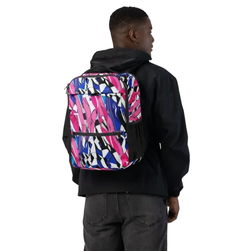 Neon Tailored Chaos on a Utility Backpack