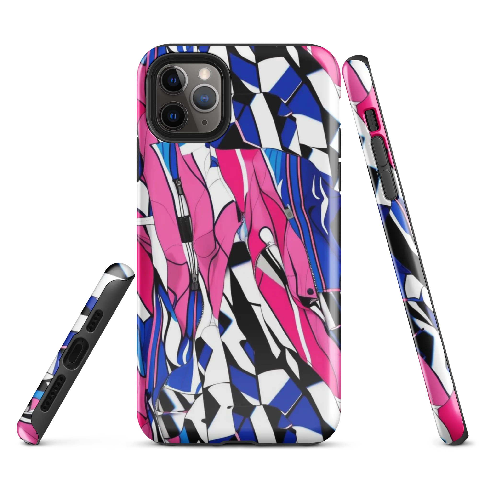 Neon Tailored Chaos on Tough Case for iPhone® — Front
