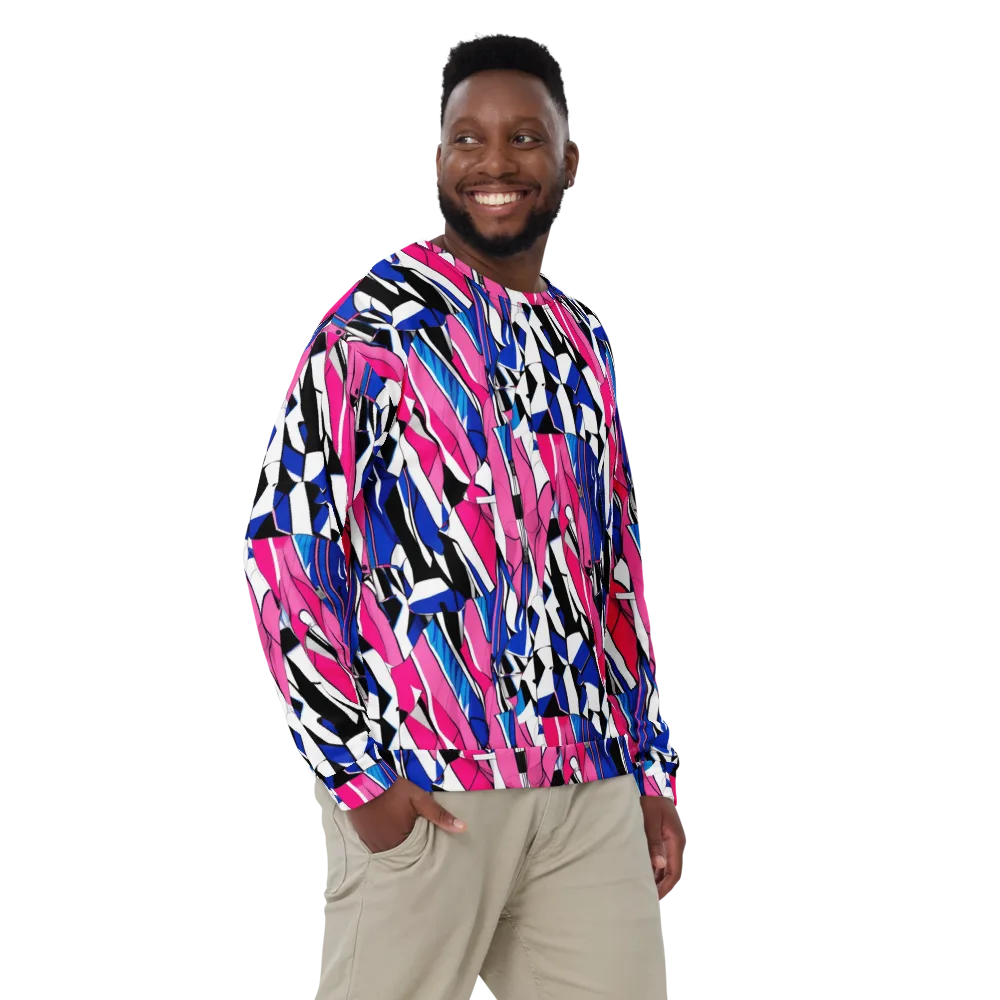 Neon Tailored Chaos on Sweatshirt — Front