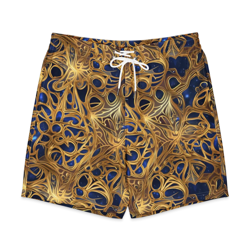 Astral Filigree on Men's Board Shorts — Front