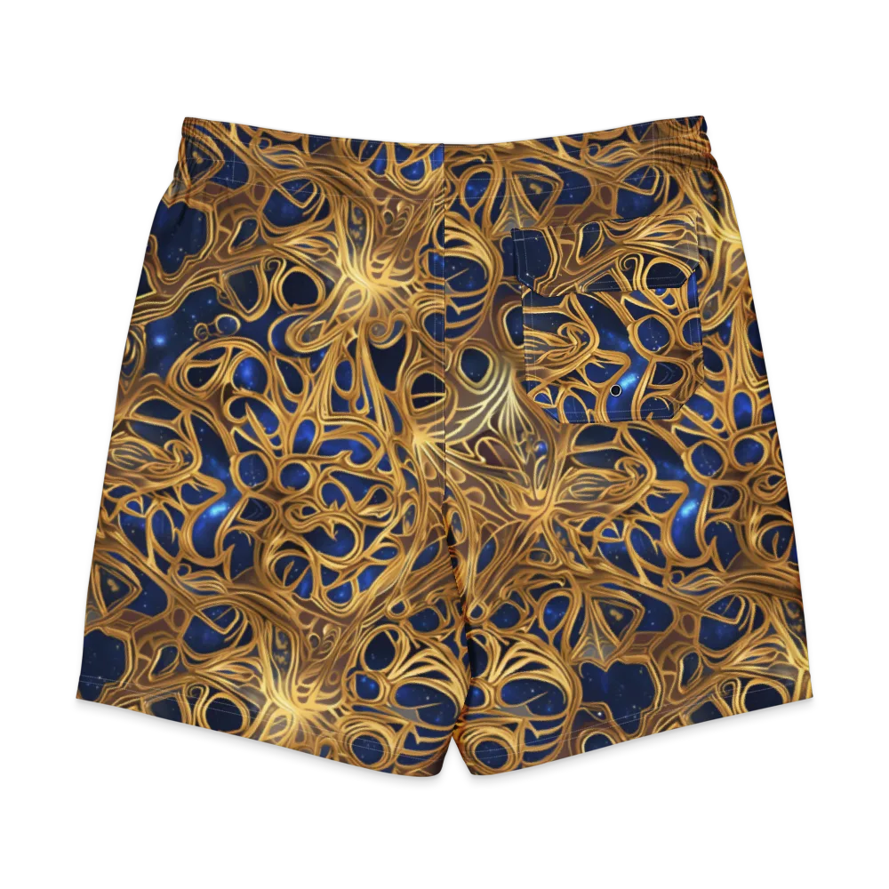 Astral Filigree on Men's Board Shorts — Back