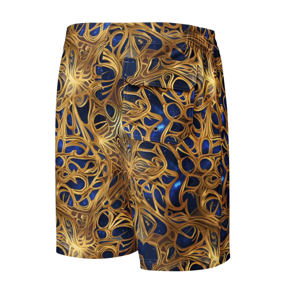 Astral Filigree on Men's Board Shorts — Back