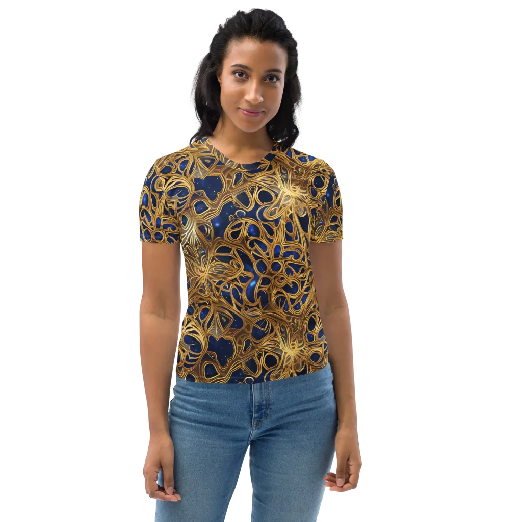 Astral Filigree on Women's Crew Neck T-Shirt — Front