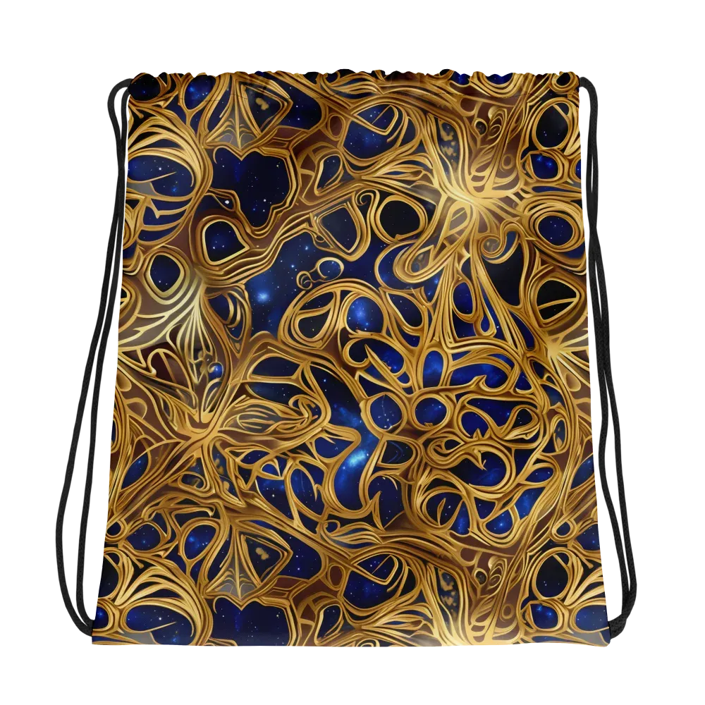 Astral Filigree on Drawstring Bag — Photo
