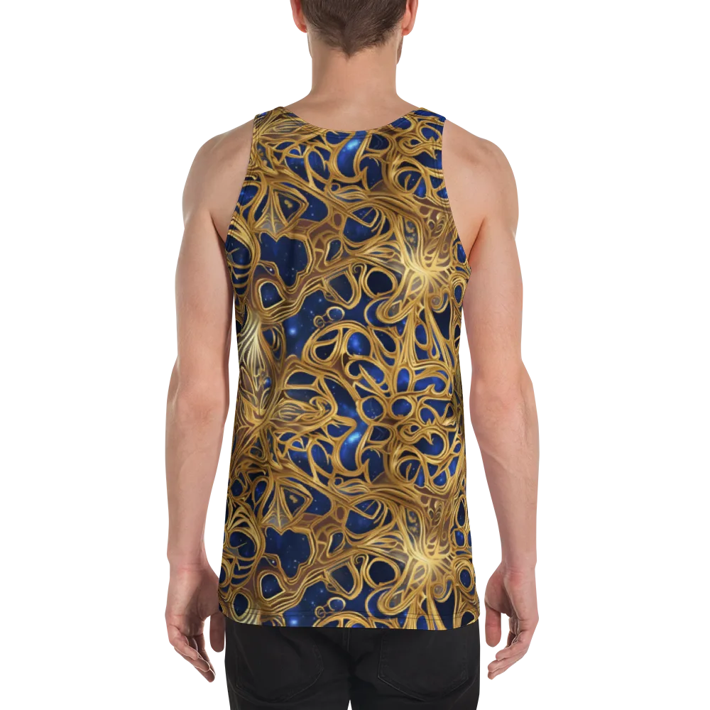 Astral Filigree on Men's Tank Top — Back