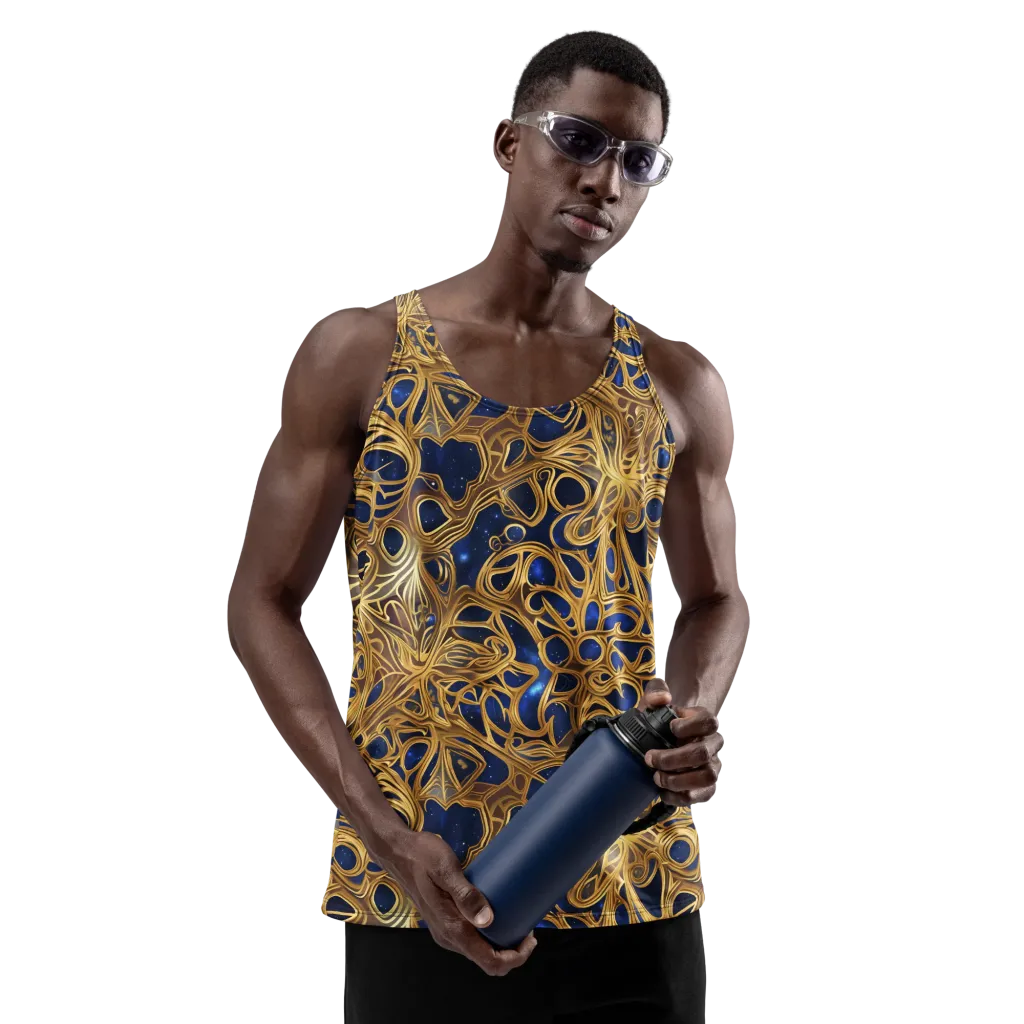Astral Filigree on Men's Tank Top — Front