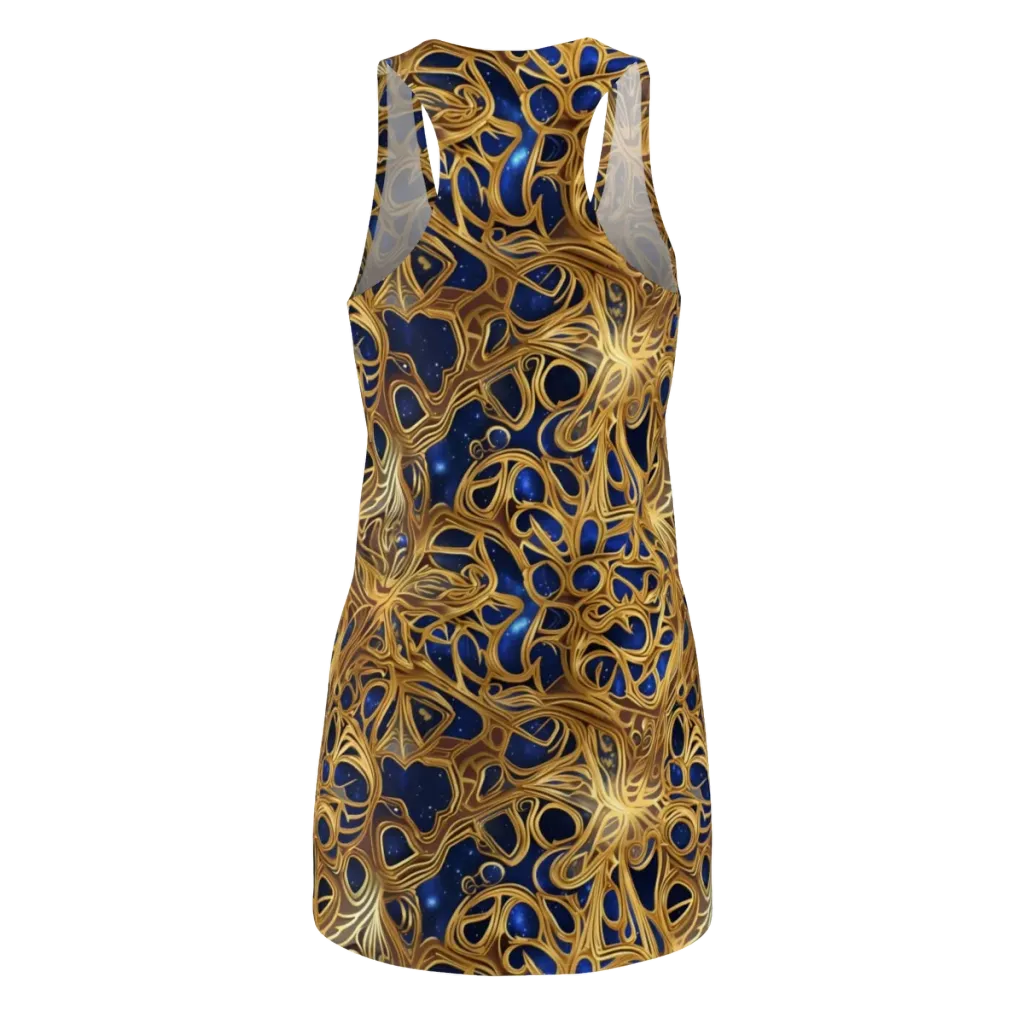Astral Filigree on Racerback Dress — Back