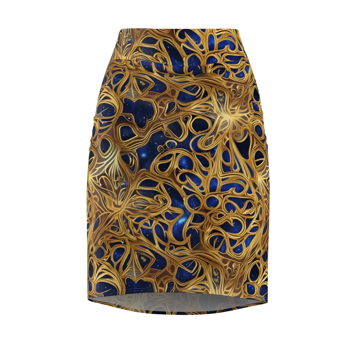 Astral Filigree on Pencil Skirt — Front
