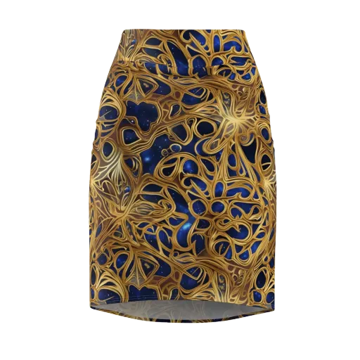 Astral Filigree on a Pencil Skirt
