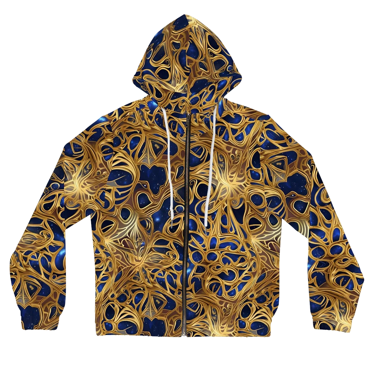 Astral Filigree on Women's Full-Zip Hoodie — Front