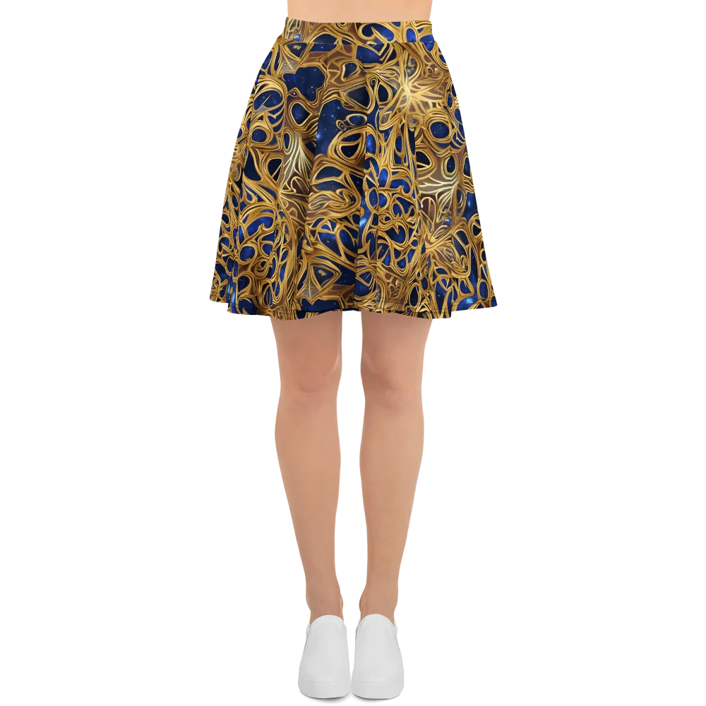 Astral Filigree on Skater Skirt — Front