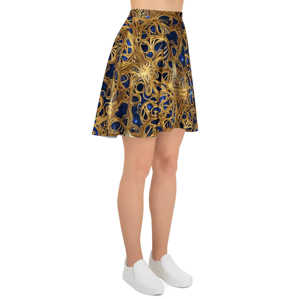 Astral Filigree on Skater Skirt — Right