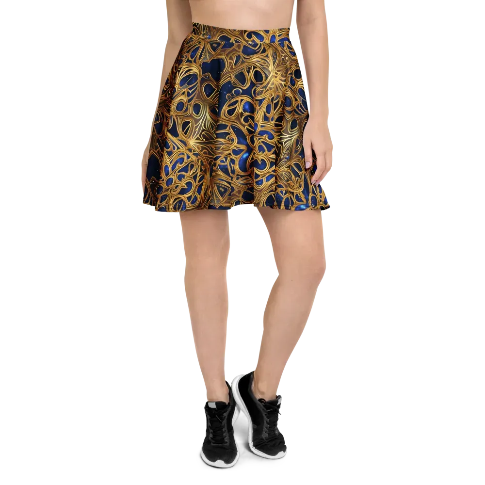 Astral Filigree on Skater Skirt — Front
