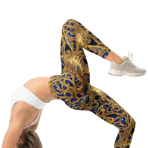 Astral Filigree on a Leggings
