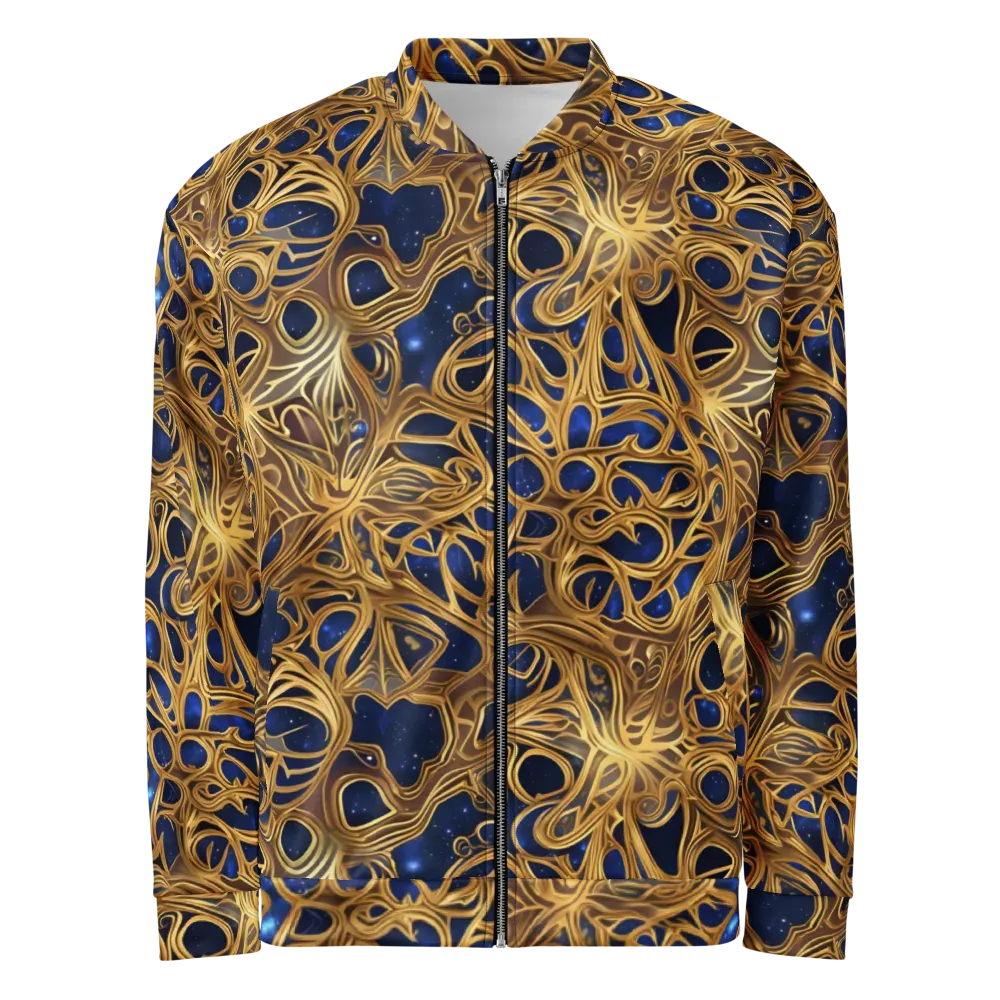 Astral Filigree on Bomber Jacket — Front