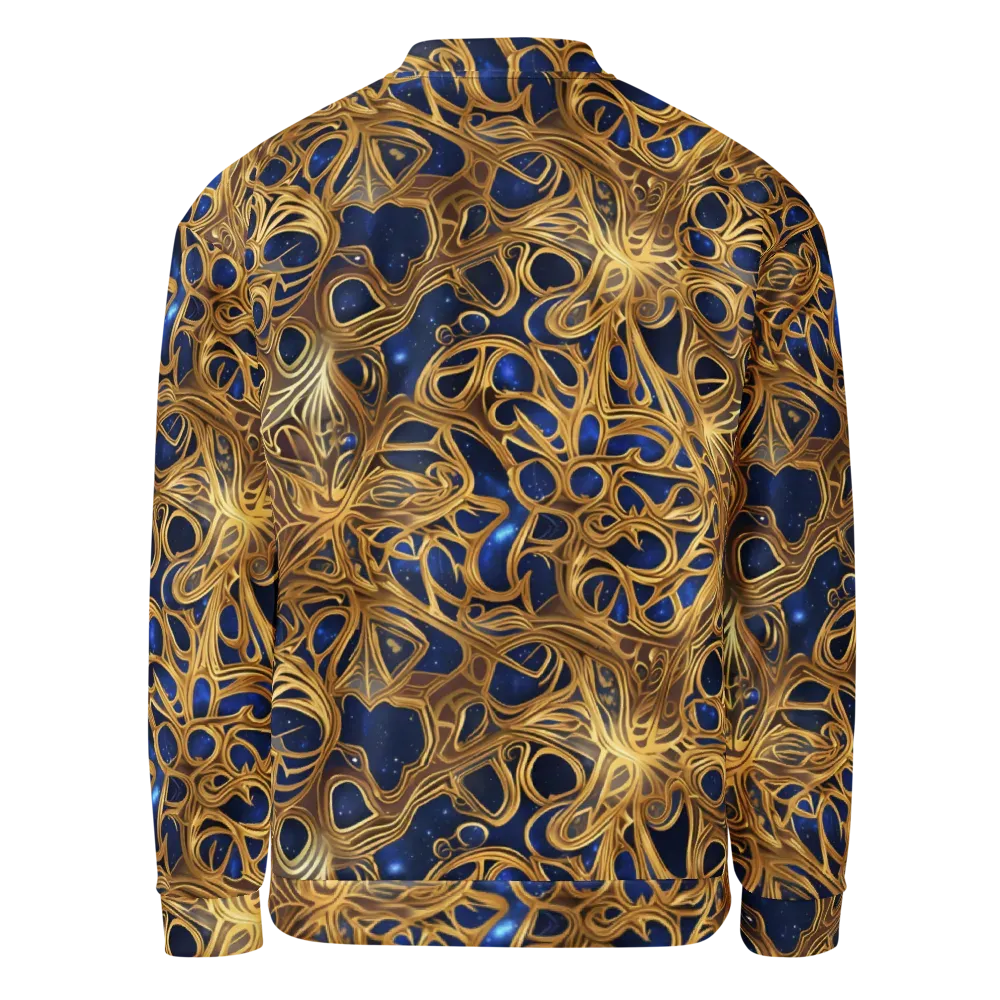 Astral Filigree on Bomber Jacket — Back