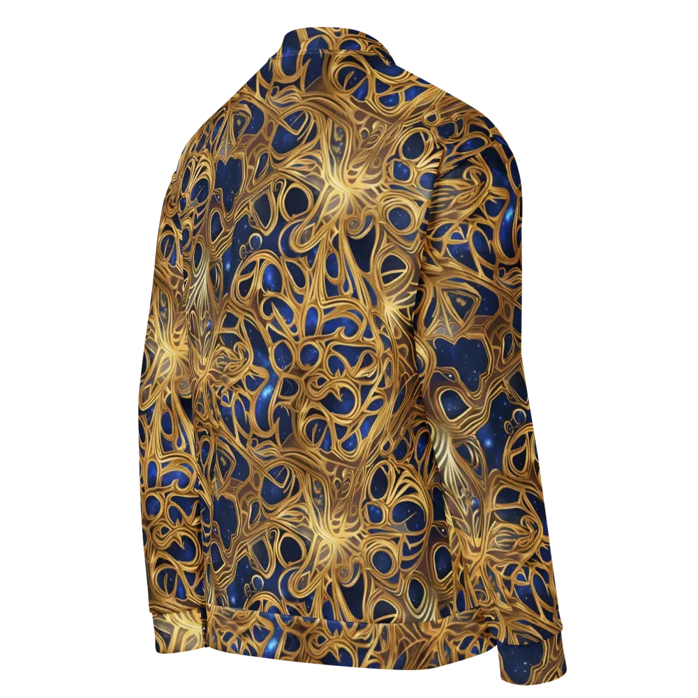 Astral Filigree on Bomber Jacket — Right Back