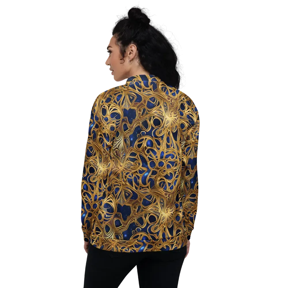 Astral Filigree on Bomber Jacket — Back