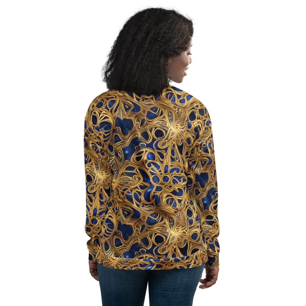 Astral Filigree on Bomber Jacket — Back