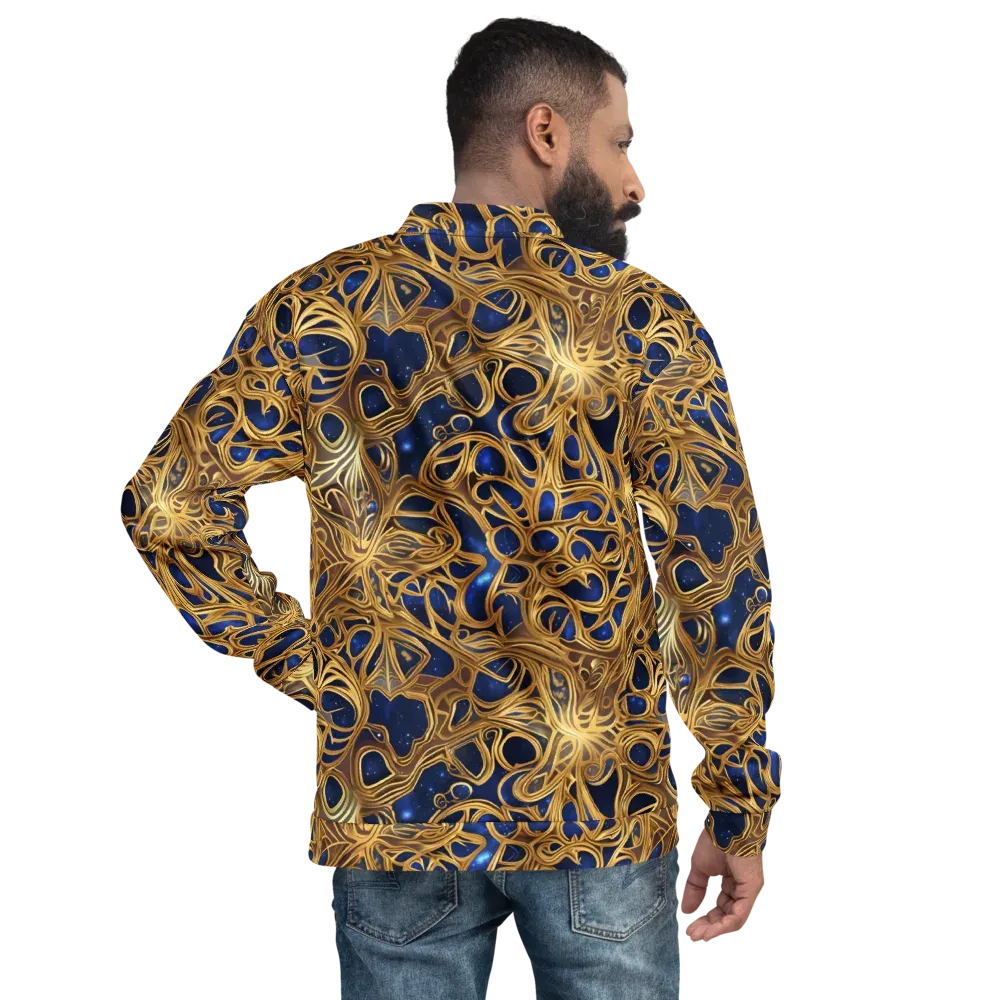 Astral Filigree on Bomber Jacket — Back