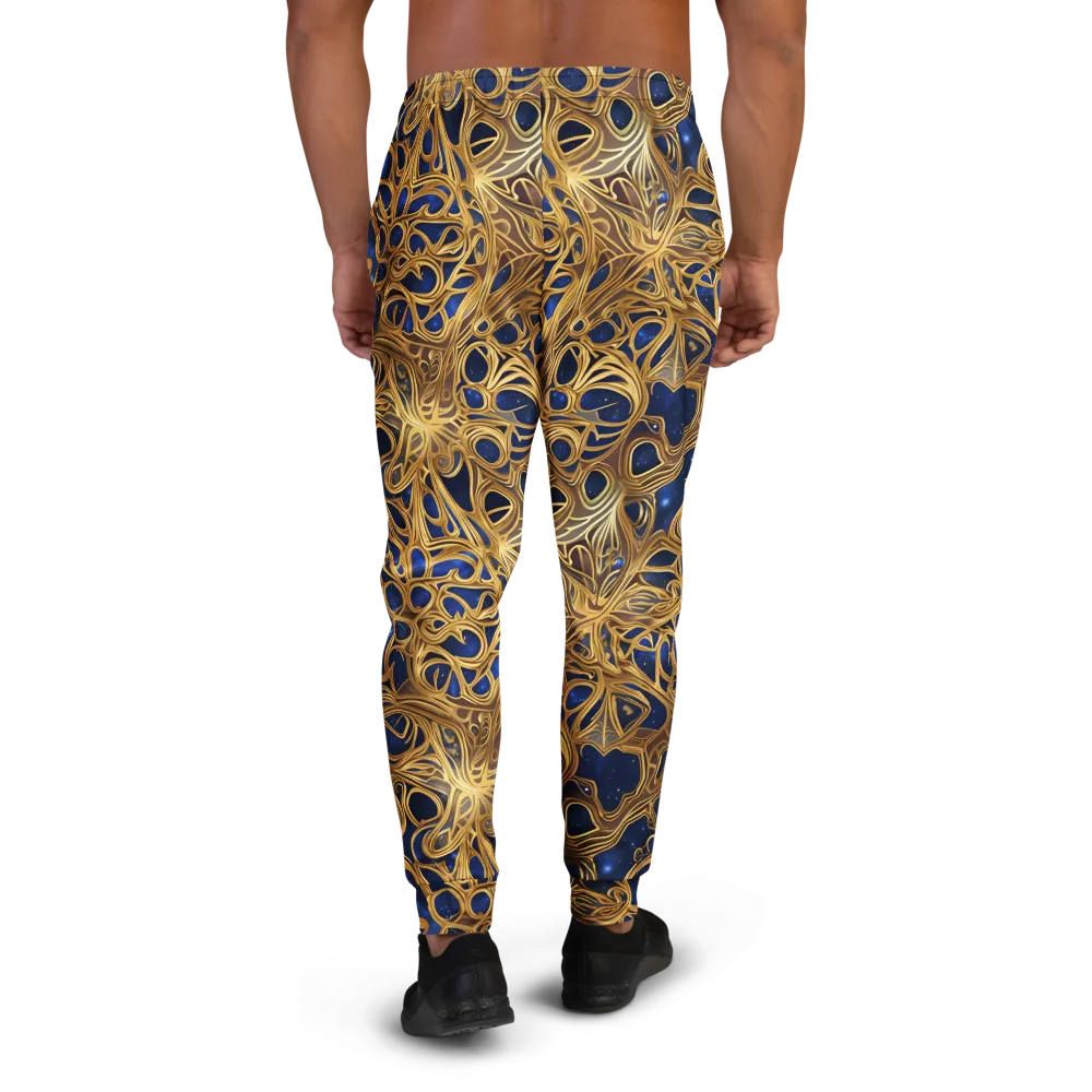 Astral Filigree on Men's Joggers — Back