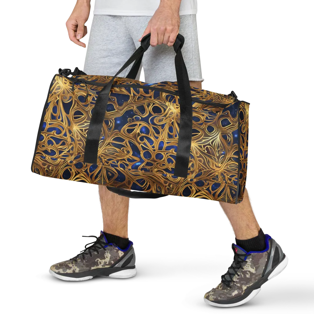 Astral Filigree on Duffle Bag — Front