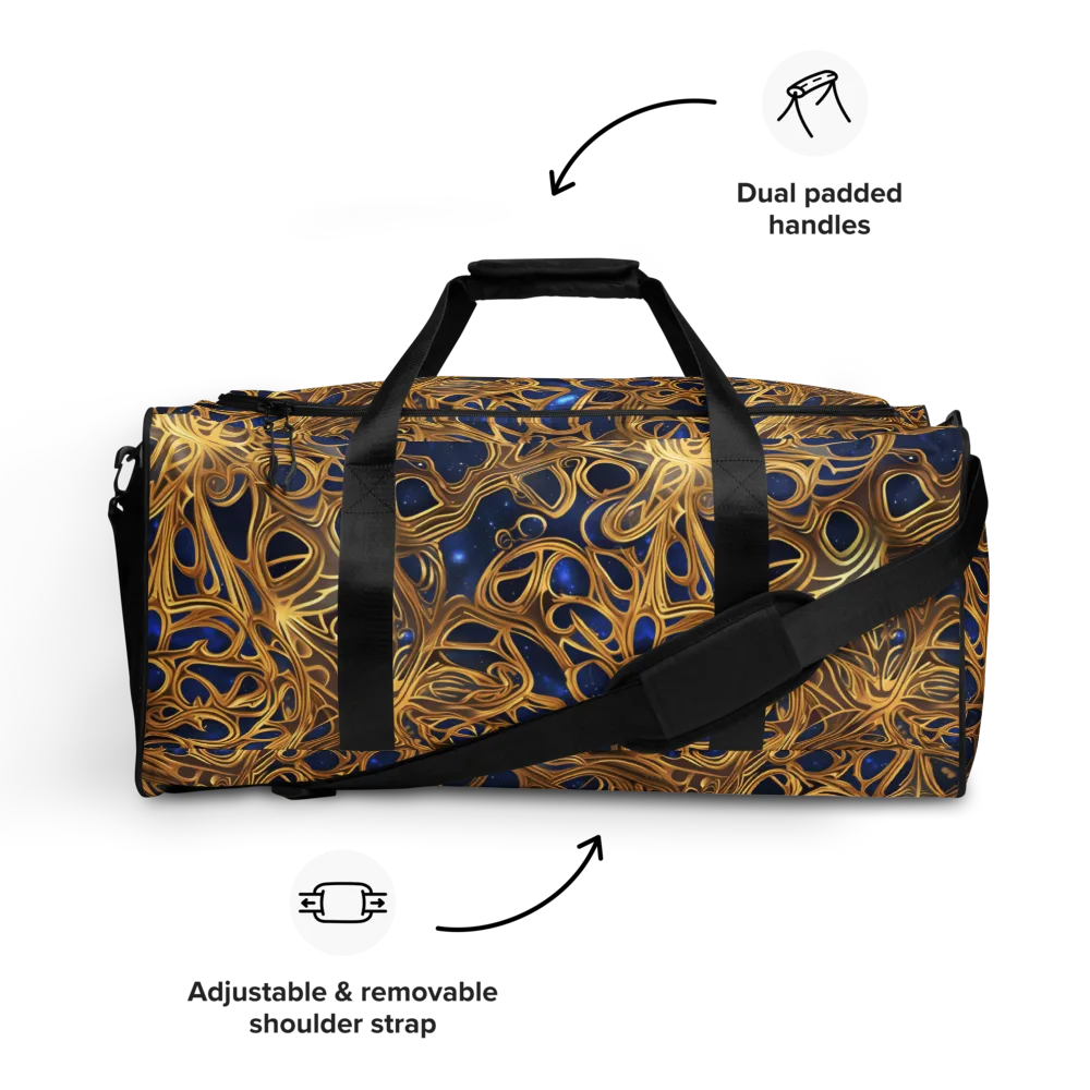 Astral Filigree on Duffle Bag — Front