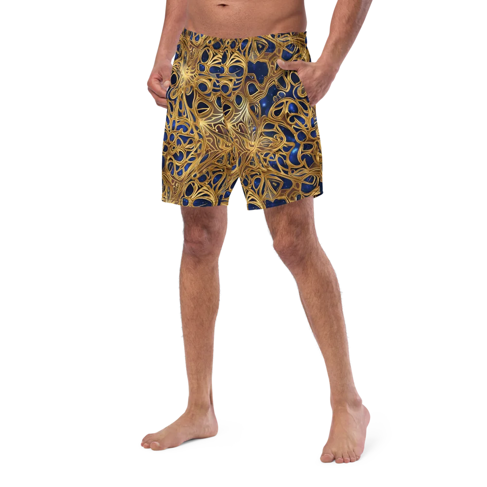 Astral Filigree on Swim Trunks — Left Front