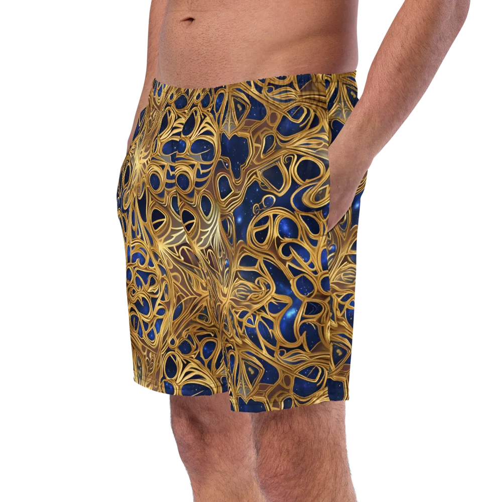 Astral Filigree on Swim Trunks — Left Front