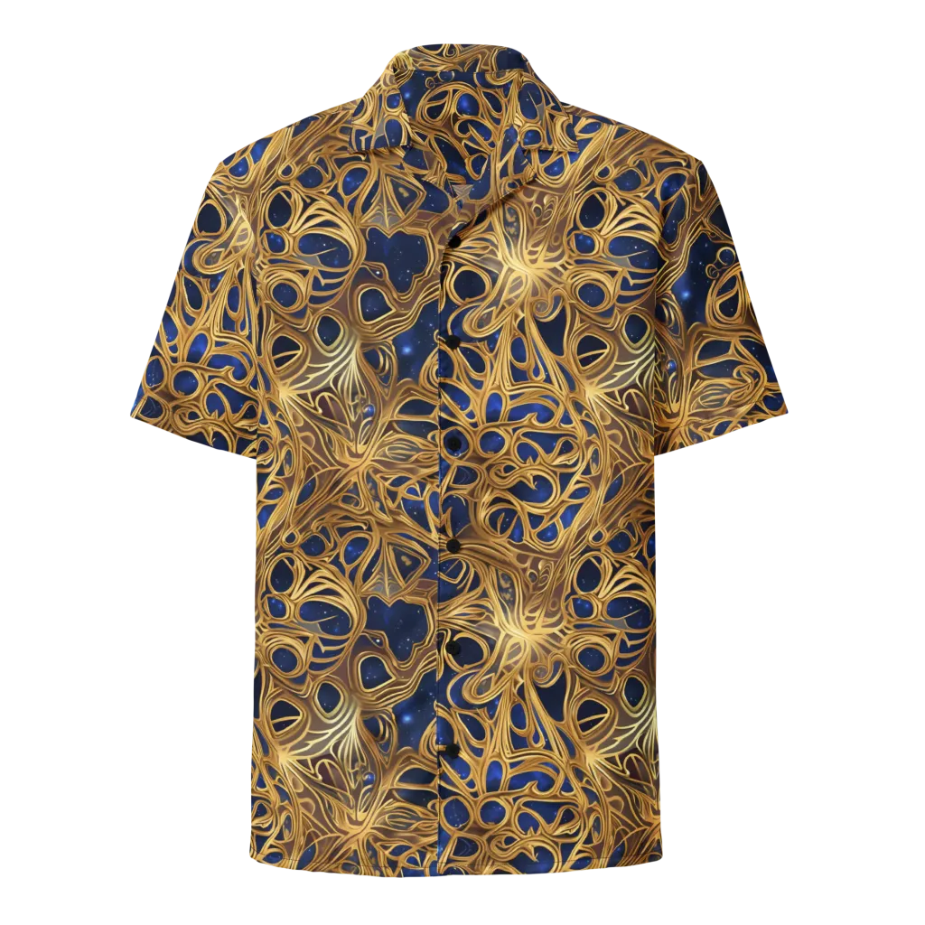 Astral Filigree on Button Shirt — Front