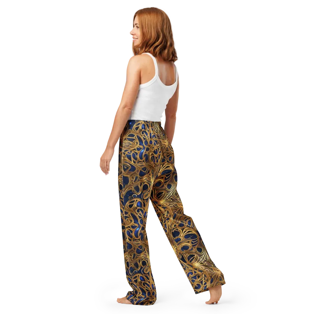Astral Filigree on Women's Pajama Pants — Back