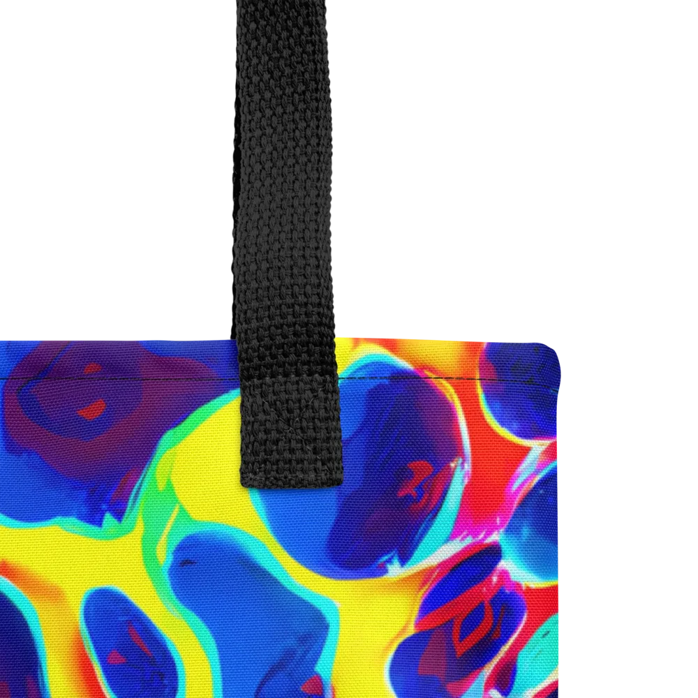 Electric Riverbed on Tote Bag — Product details
