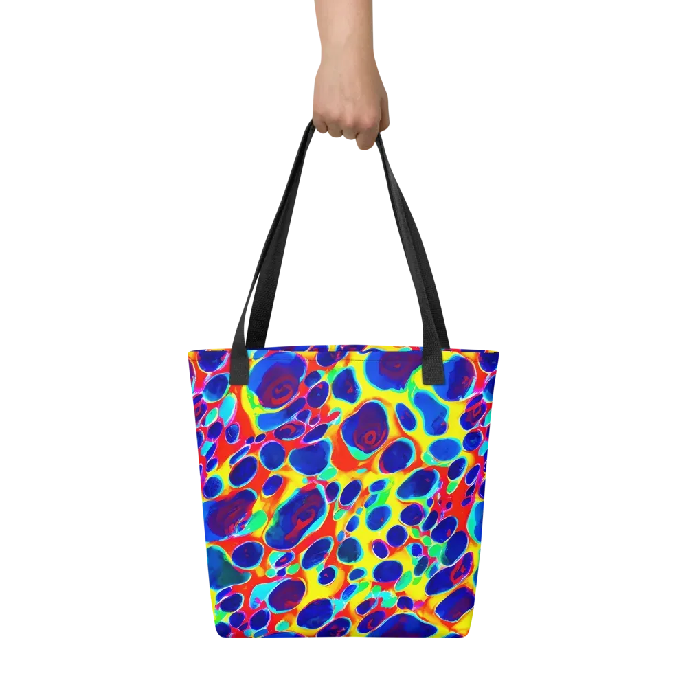 Electric Riverbed on Tote Bag — Front